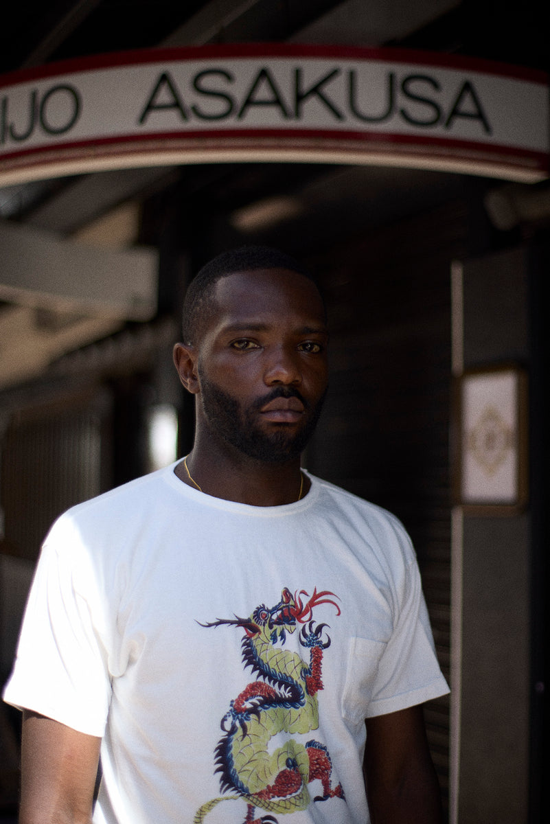 G&F Co.- 1940s SPORTS TEE_ JAVA _ INK BLACK – BITTERS STORE