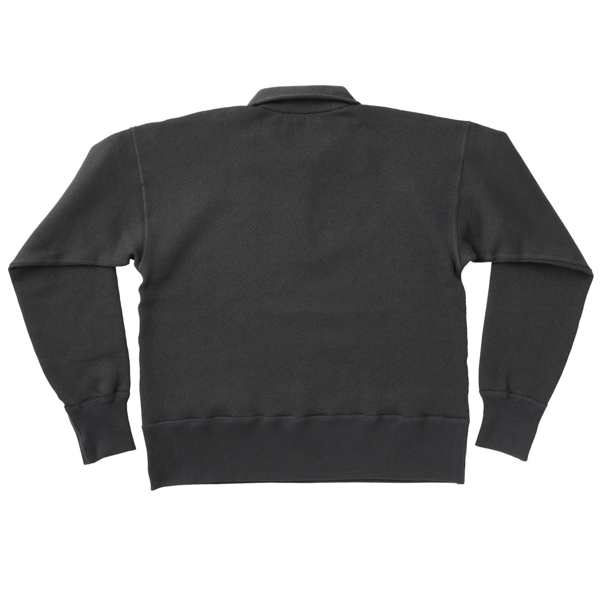 G&F Co. FULL ZIP SWEATSHIRT インクブラック　42 G&F Co.- HALFZIP SWEATSHIRTS _ INK BLACK – BITTERS STORE