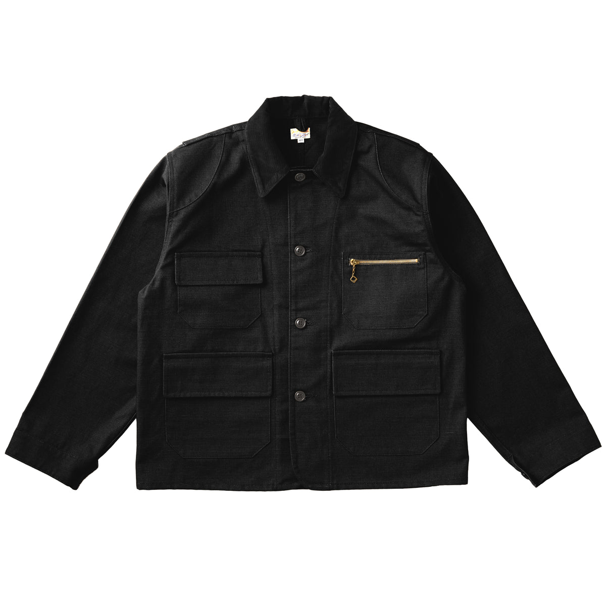Combination huntingジャケット G&F Co.- HUNTING JACKET _ BLACK – BITTERS STORE