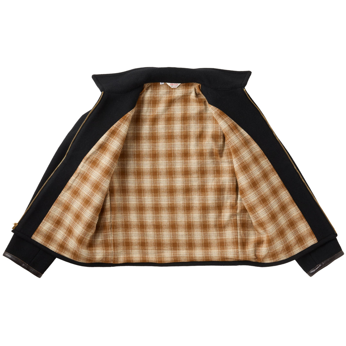 G&F Co. - MELTON COSSACK JACKET _ BLACK – BITTERS STORE