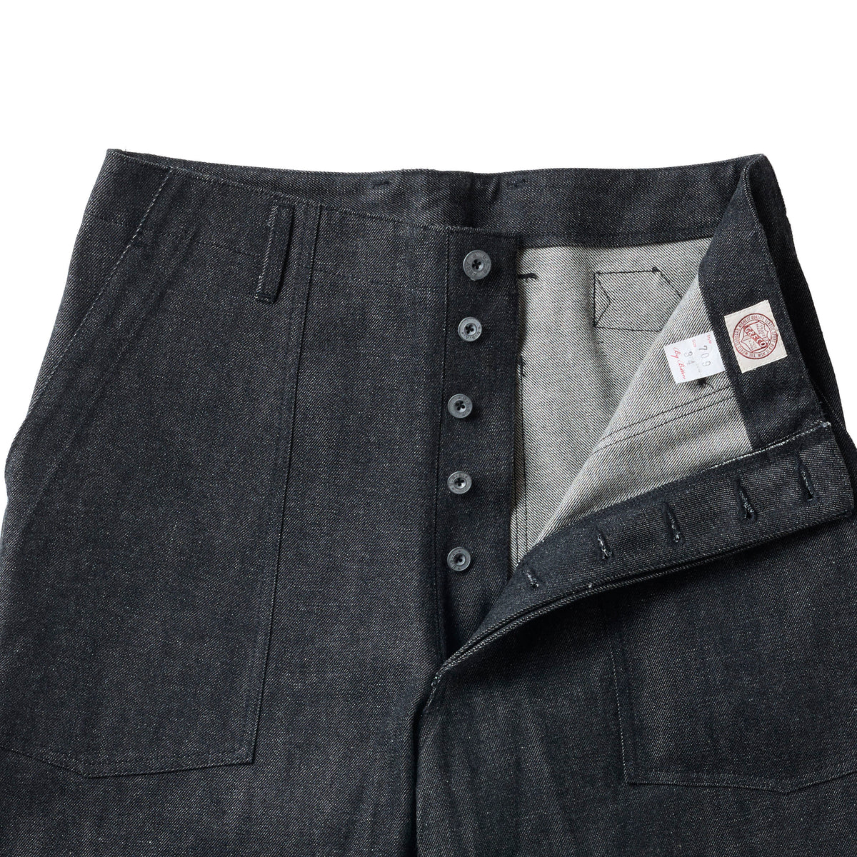 G&F Co. - LOT 709 DENIM PANTS _ BLACK – BITTERS STORE