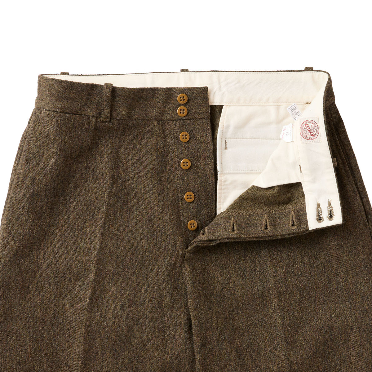 G&F Co.- OFFICER TROUSERS _ BROWN – BITTERS STORE