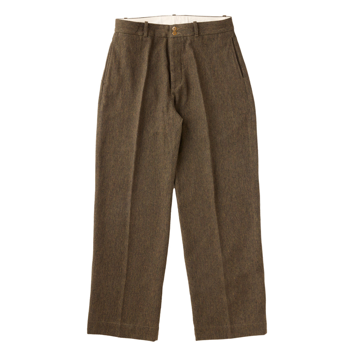 G&F Co.- OFFICER TROUSERS _ BROWN – BITTERS STORE