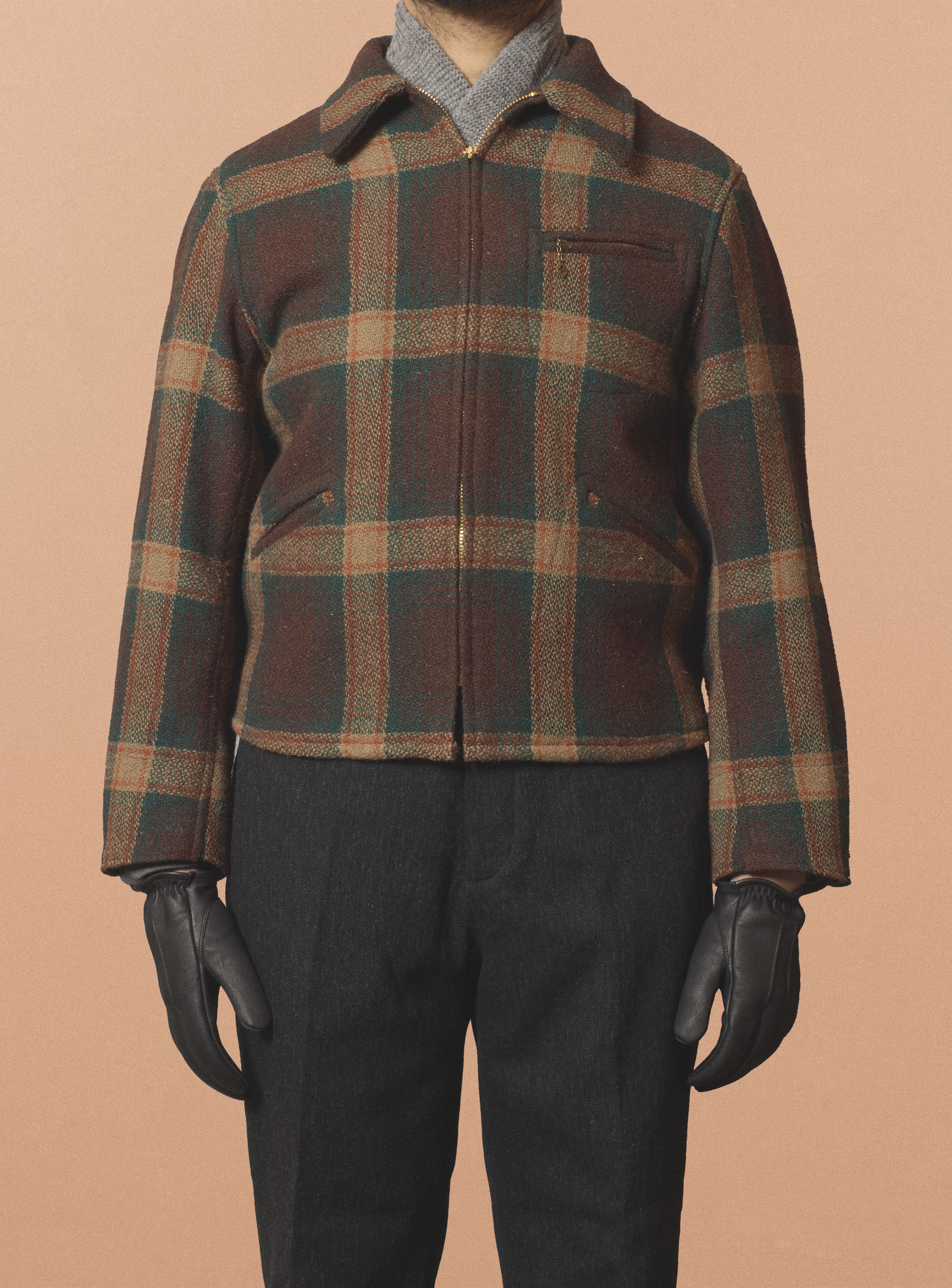 G&F Co.- PLAID JACKET _ PLAID