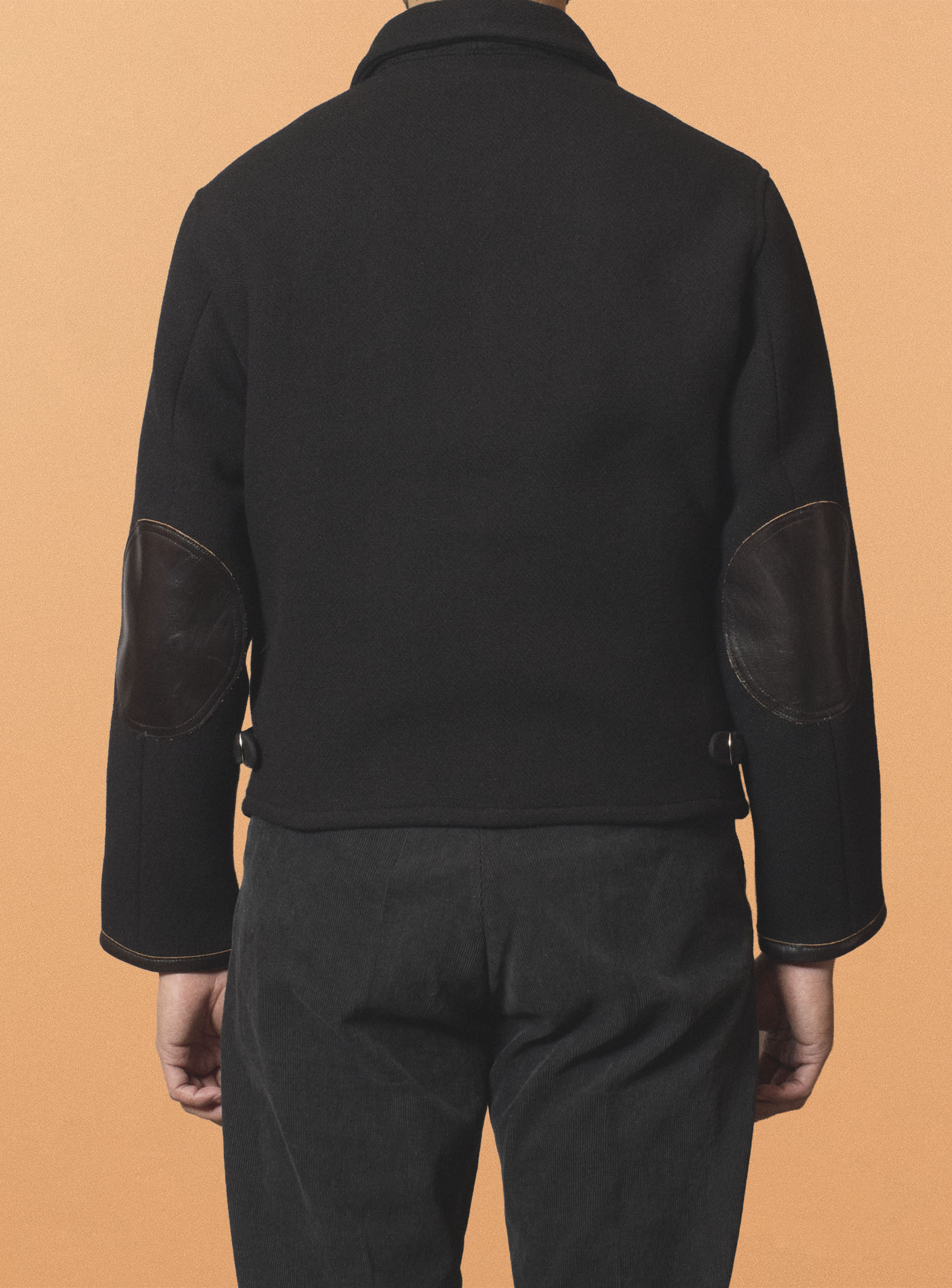 G&F Co. - MELTON COSSACK JACKET _ BLACK – BITTERS STORE