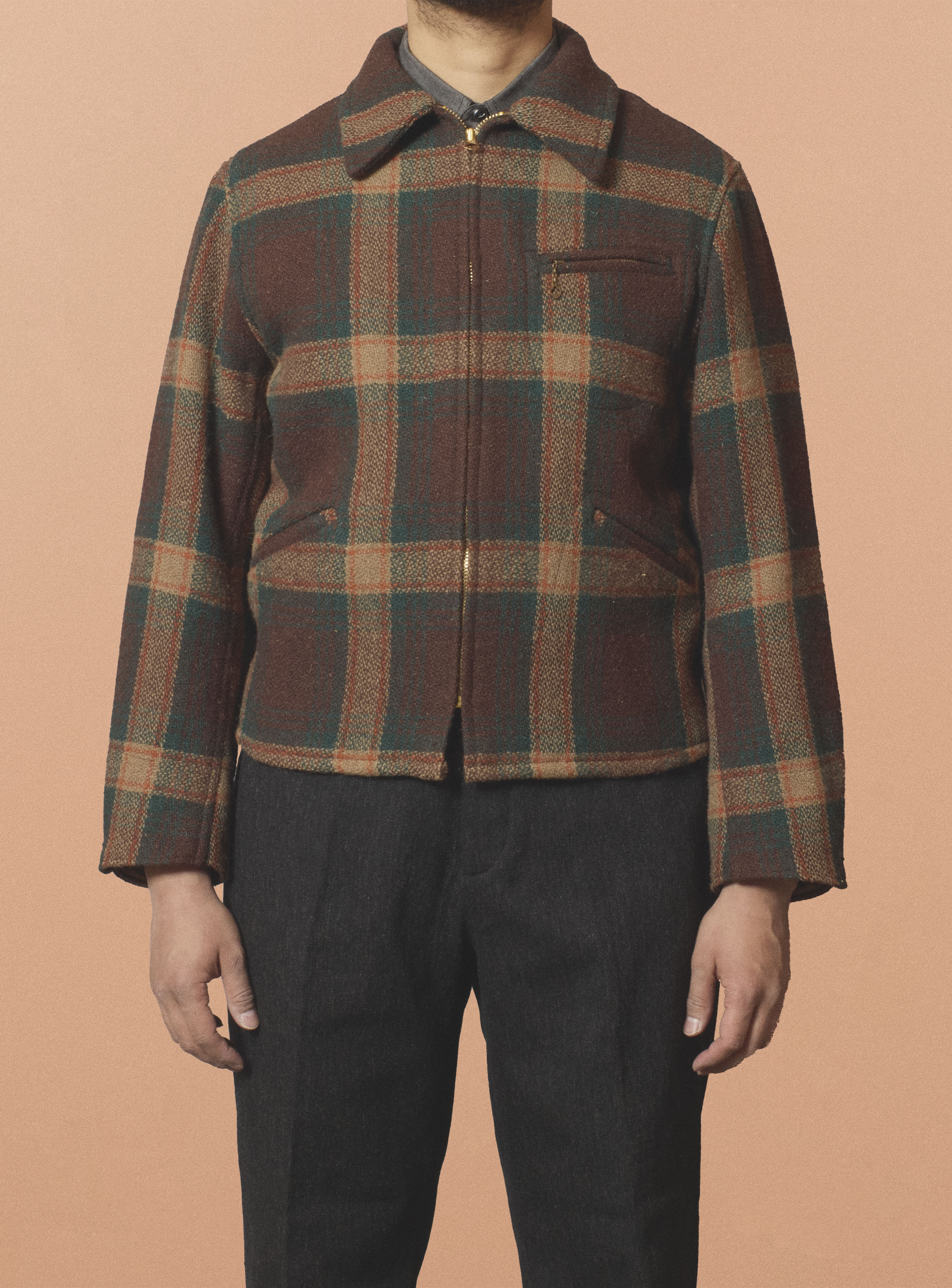 G&F Co.- PLAID JACKET _ PLAID