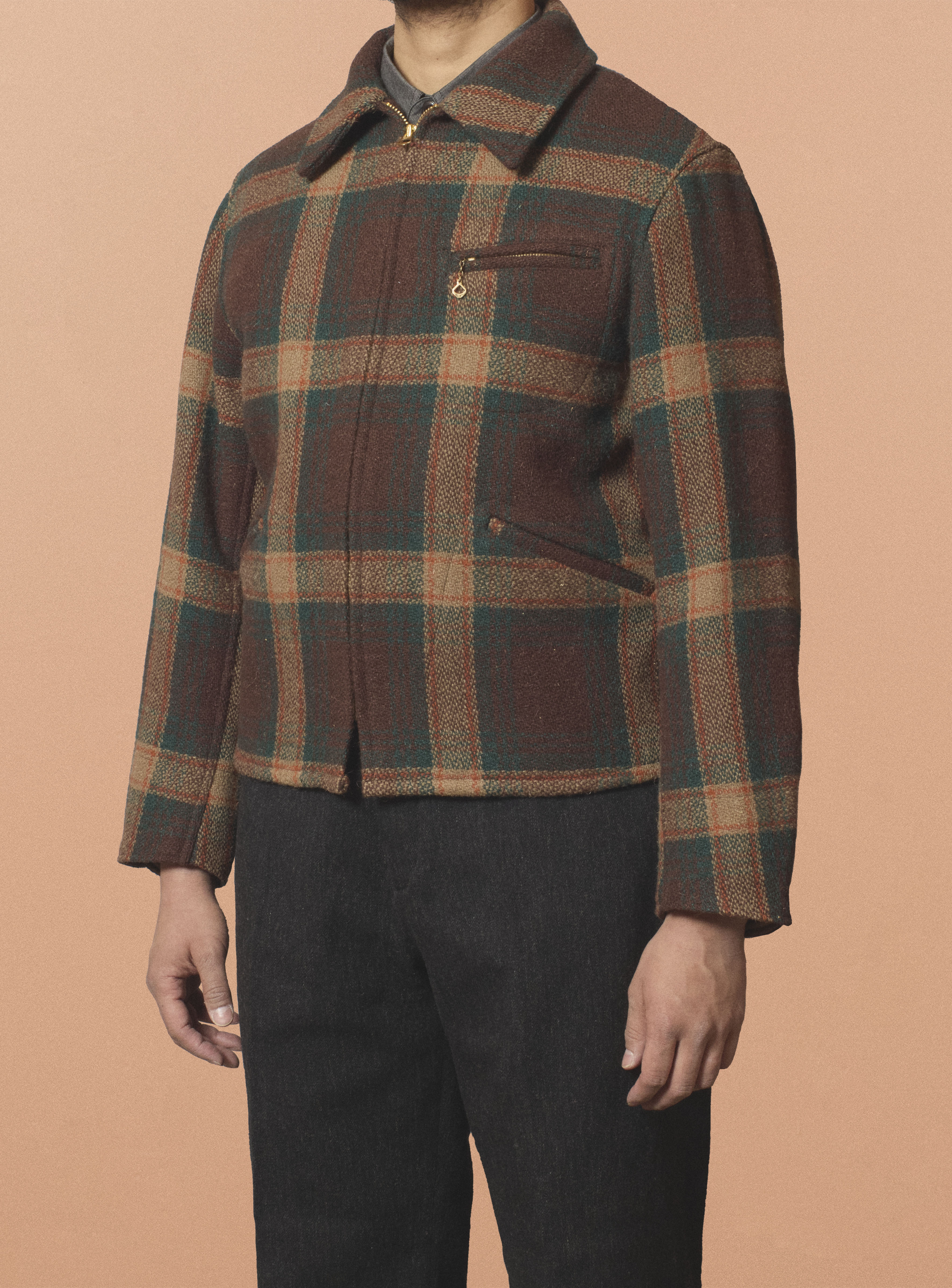 G&F Co.- PLAID JACKET _ PLAID