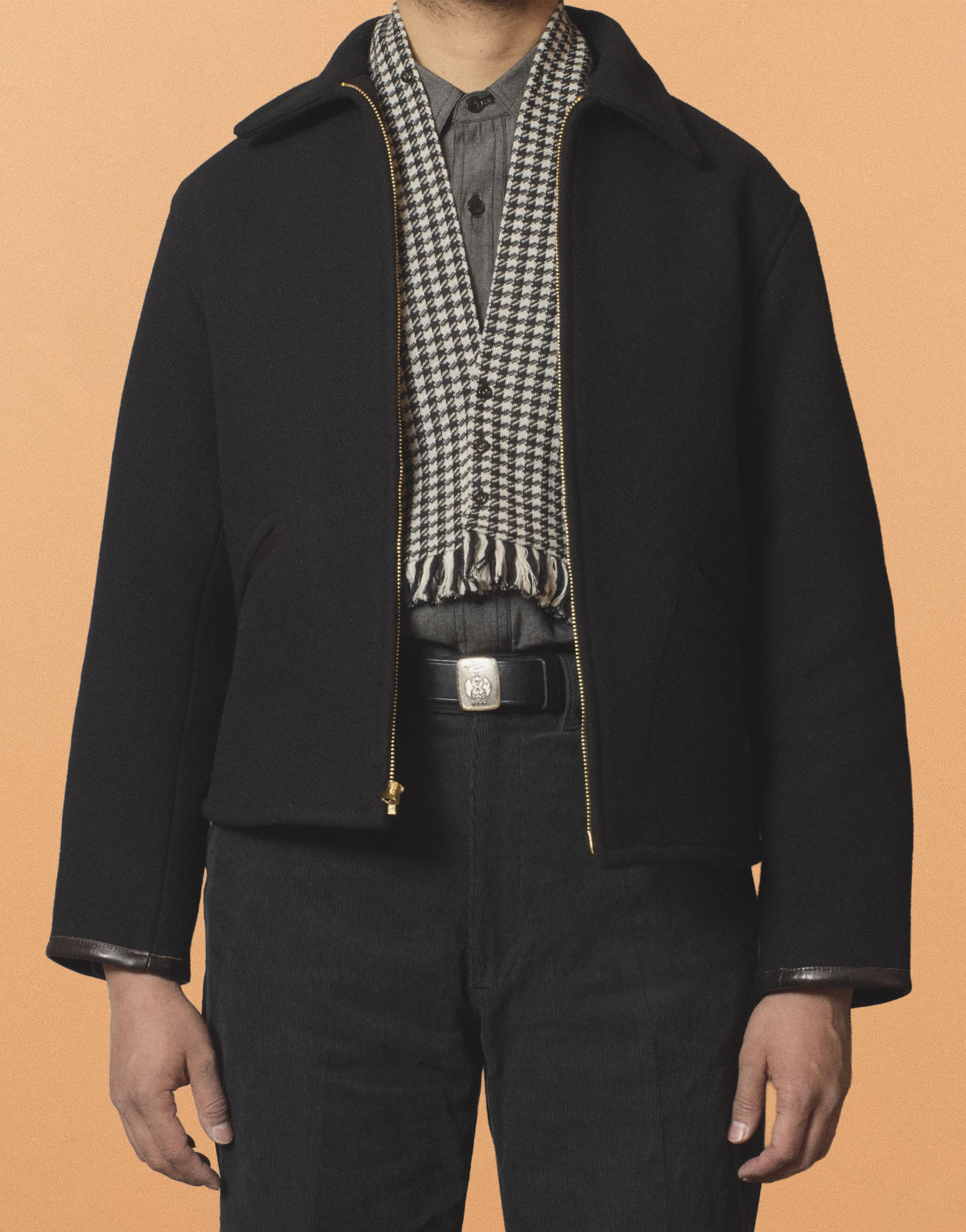 G&F Co.- WOOL SCARF _ WHITE