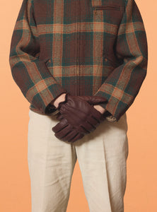 AELL SUPPLY - LEATHER GLOVES _  BROWN