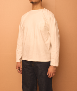 G&F Co.- 1940s SPORTS TEE L/S _ OFF WHITE