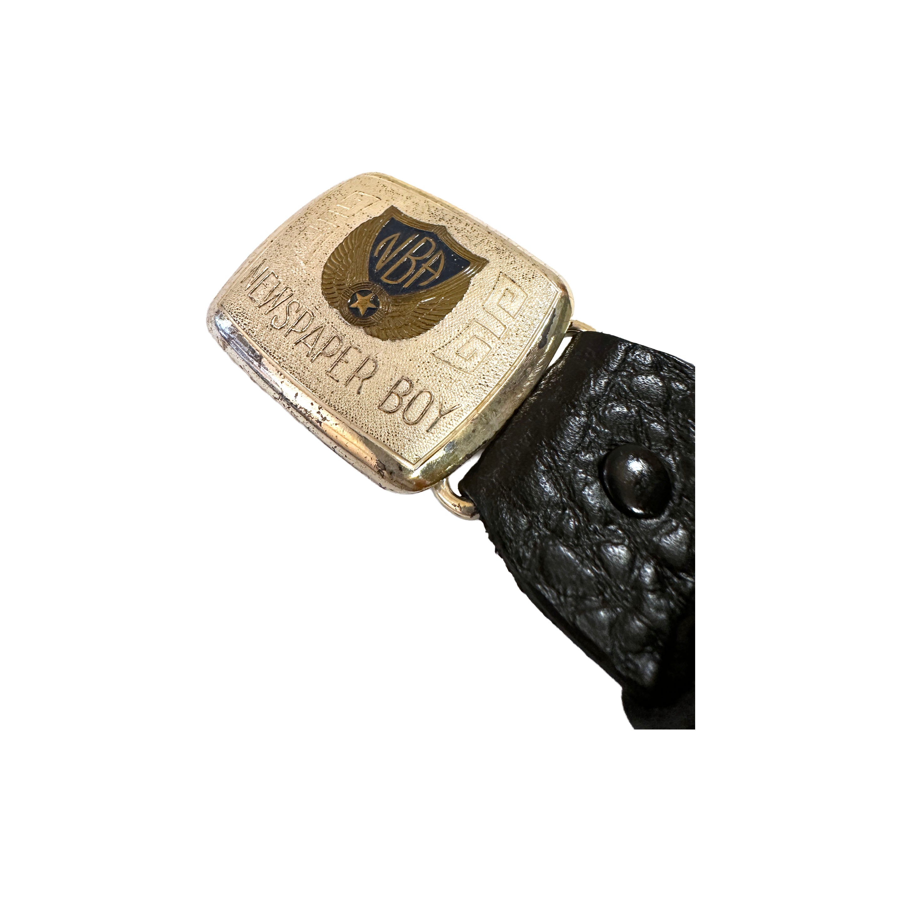 BITTERS _ BELT & BUCKLES _ 34mm _"NEWSPAPER BOY"