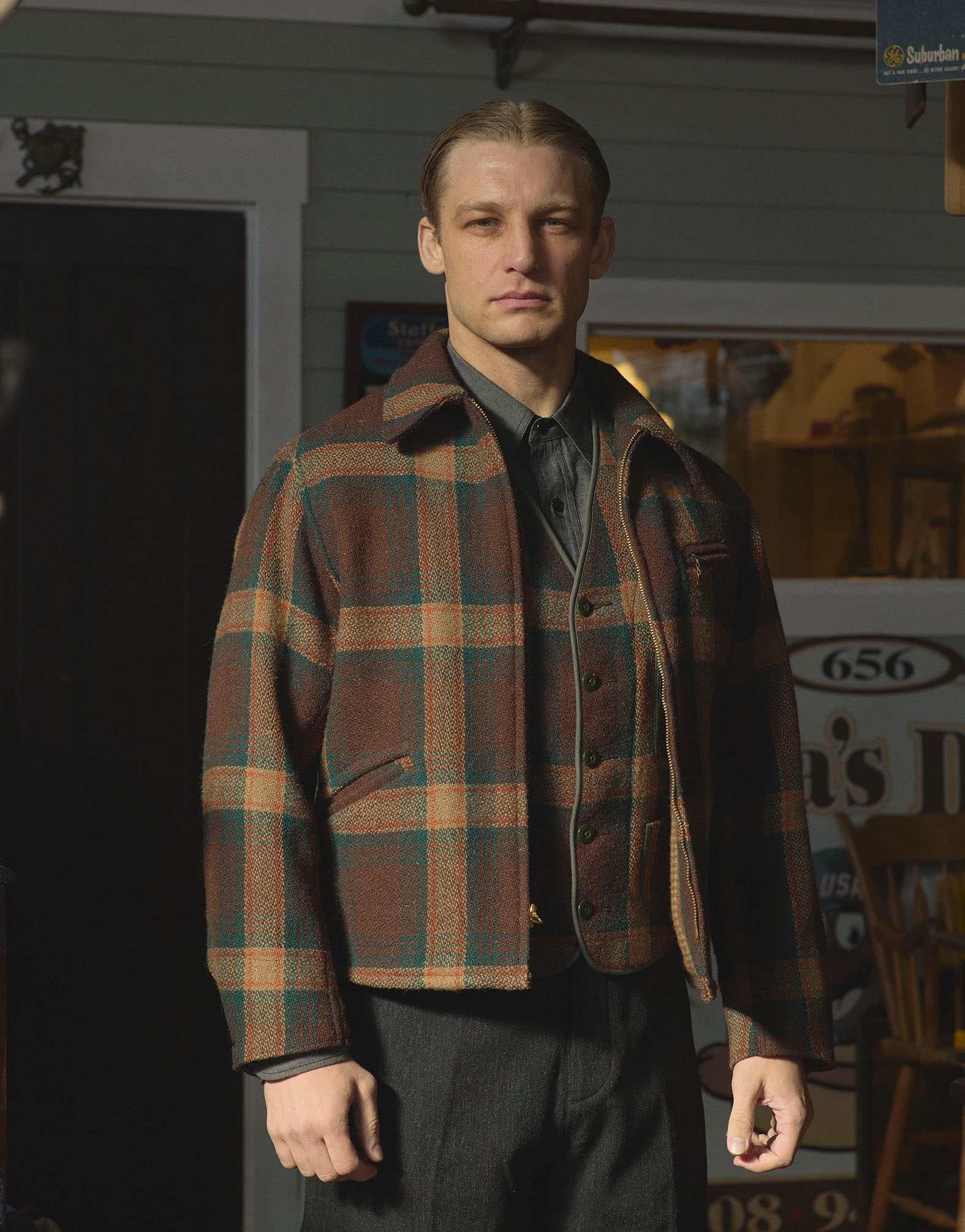 G&F Co.- PLAID JACKET _ PLAID