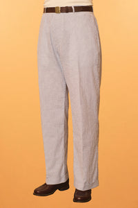 G&F Co.- SEERSUCKER TROUSERS _ CAMEL
