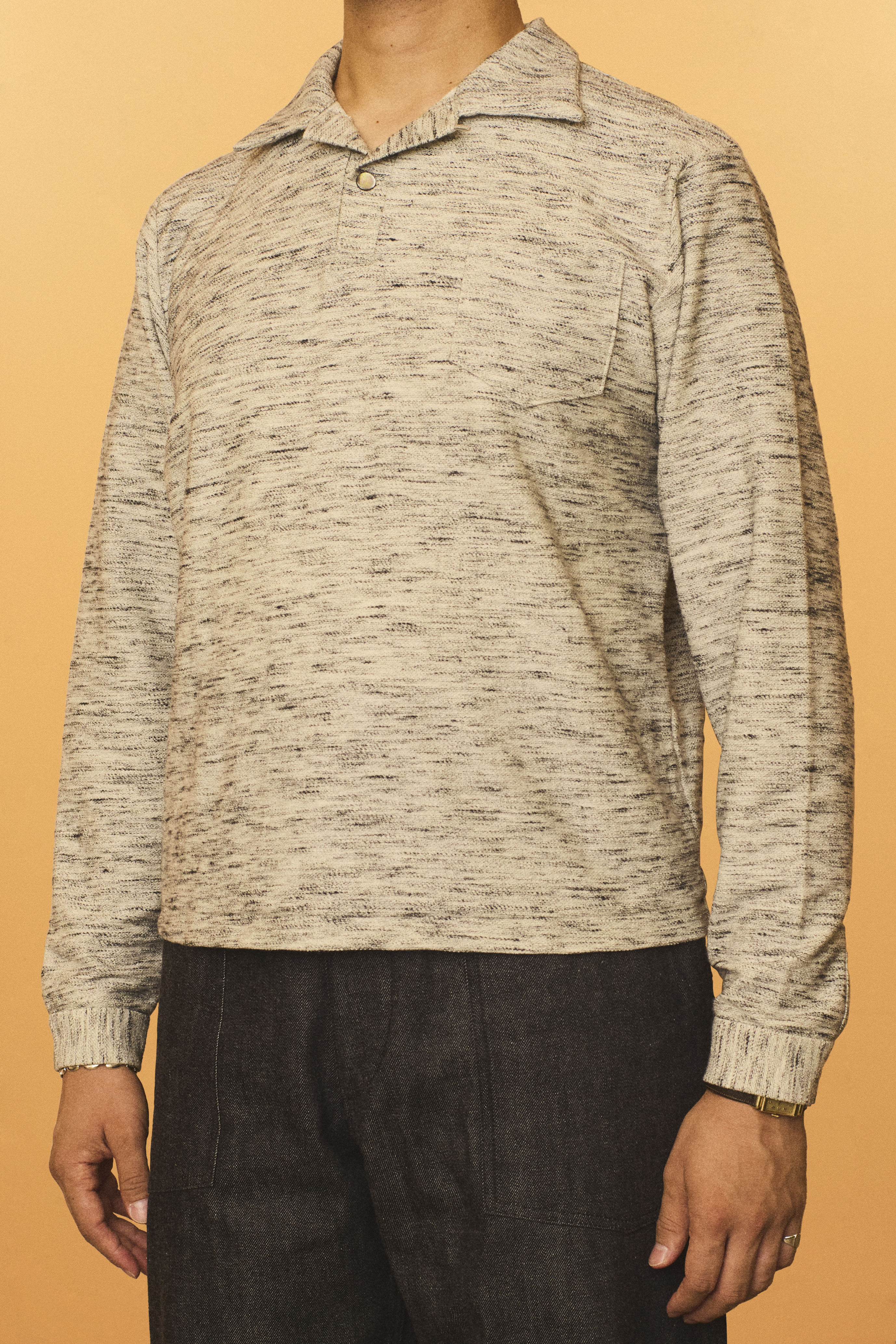 G&F Co. LONG SLEEVE POLO SHIRTS