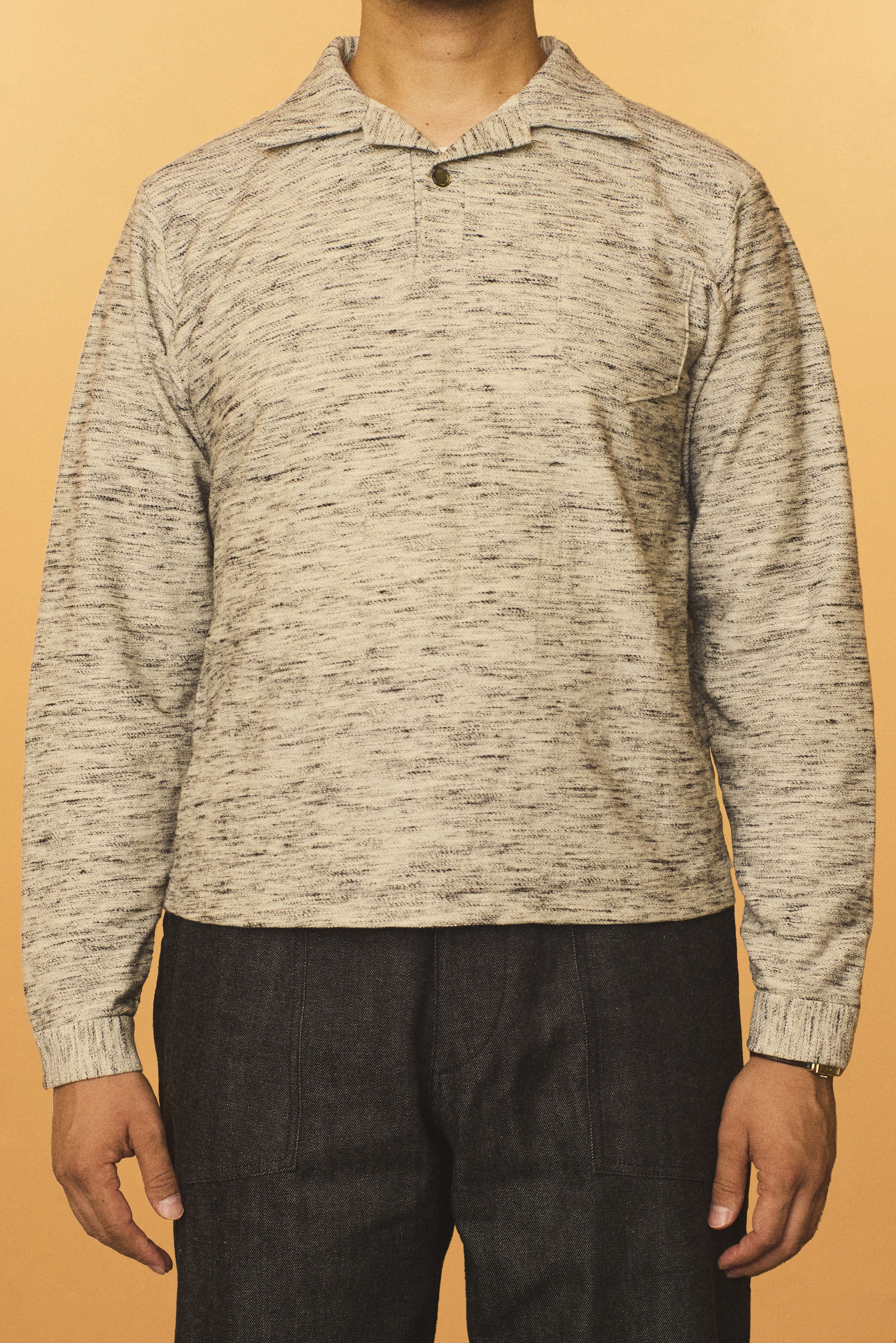 G&F Co. LONG SLEEVE POLO SHIRTS