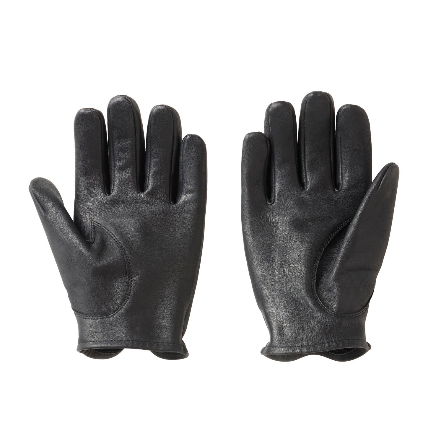 AELL SUPPLY - LEATHER GLOVES _  BLACK