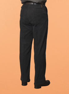 G&F Co.- CORDUROY TROUSERS _ INK BLACK