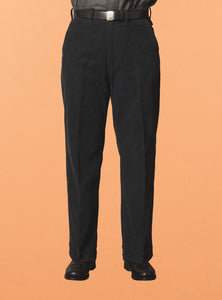 G&F Co.- CORDUROY TROUSERS _ INK BLACK