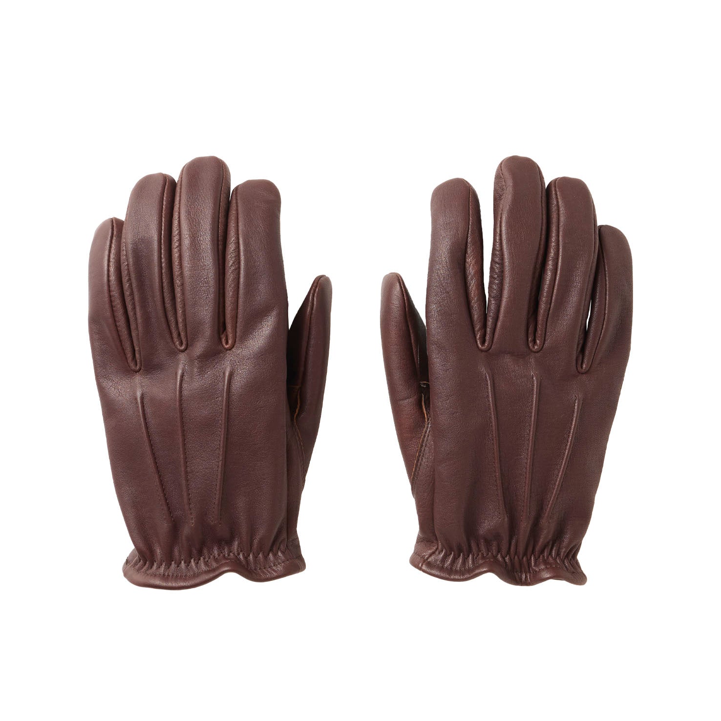 AELL SUPPLY - LEATHER GLOVES _  BROWN