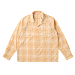 G&F Co. - COTTON CHECK SHIRTS L/S _ YELLOW