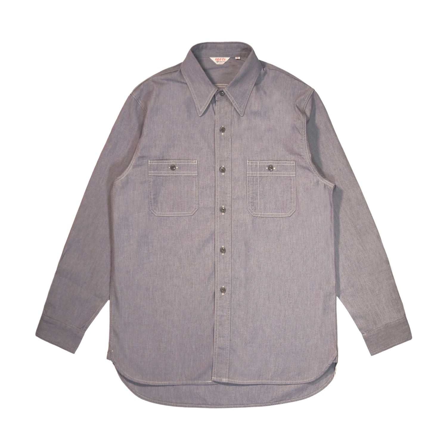 G&F Co. - CHAMBRAY SHIRT _ GRAY