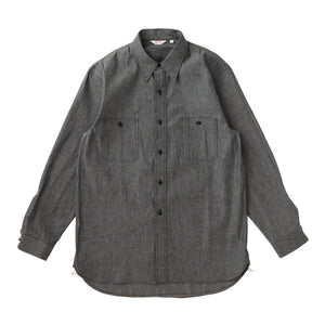 G&F Co. - CHAMBRAY SHIRT _ BLACK