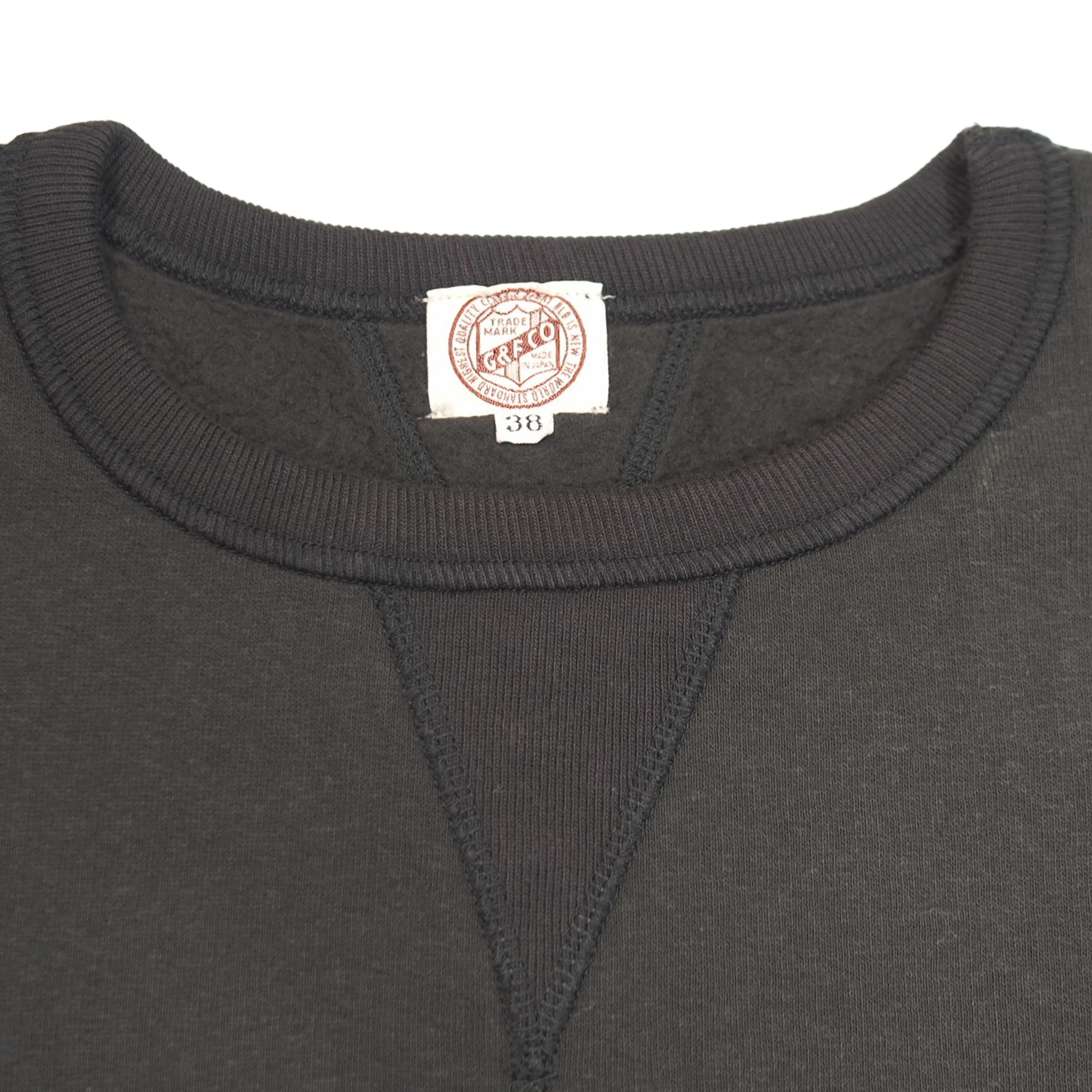 G&F Co.- DOUBLE V SWEATSHIRTS _ INK BLACK