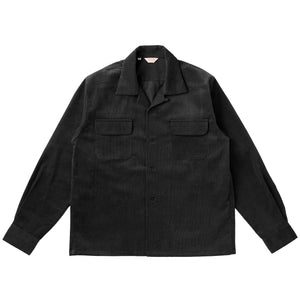 G&F Co. - CORDUROY SHIRT _ BLACK