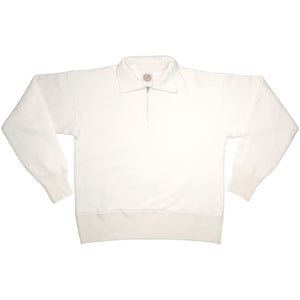 G&F Co.- HALFZIP SWEATSHIRTS _ WHITE