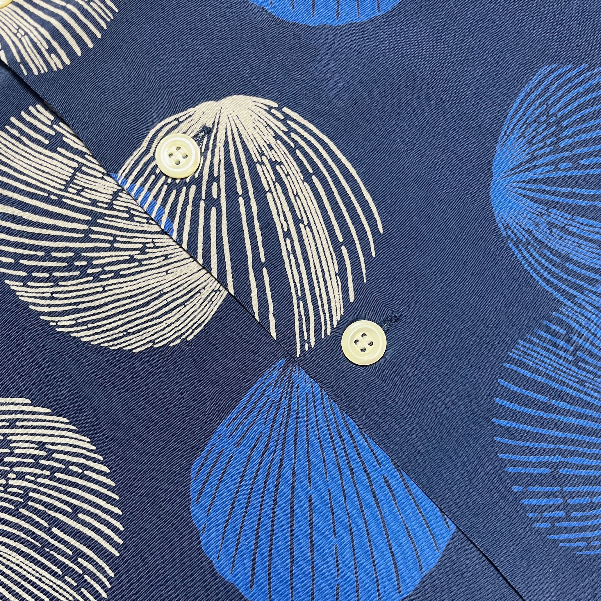 G&F Co. - HAWAIIAN SHIRT L/S _ NAVY