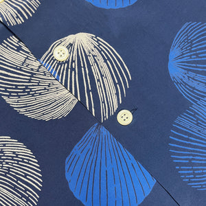 G&F Co. - HAWAIIAN SHIRT L/S _ NAVY