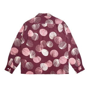 G&F Co. - HAWAIIAN SHIRT L/S _ BURGUNDY