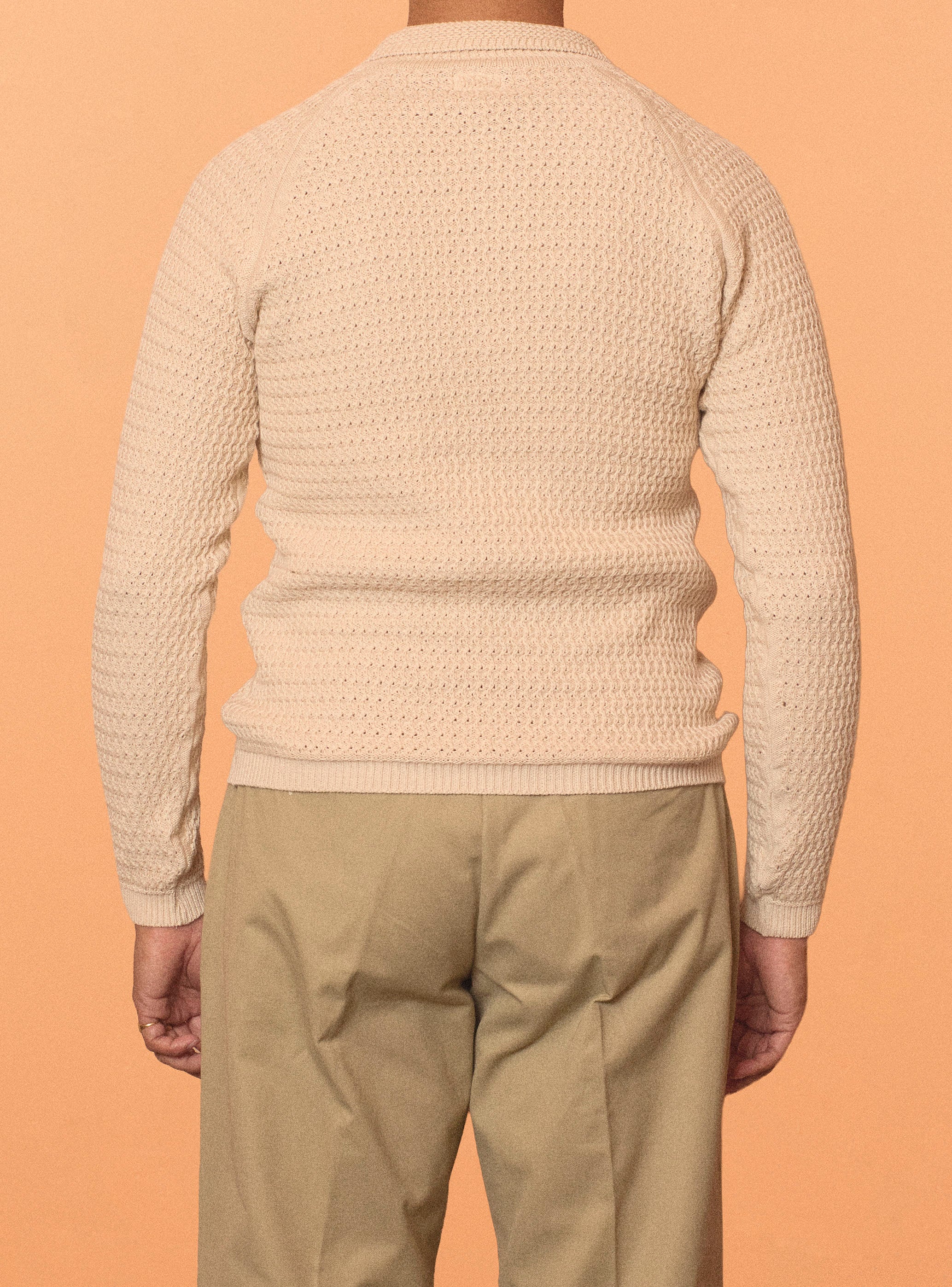G&F Co. - KNIT POLO SHIRT _  IVORY