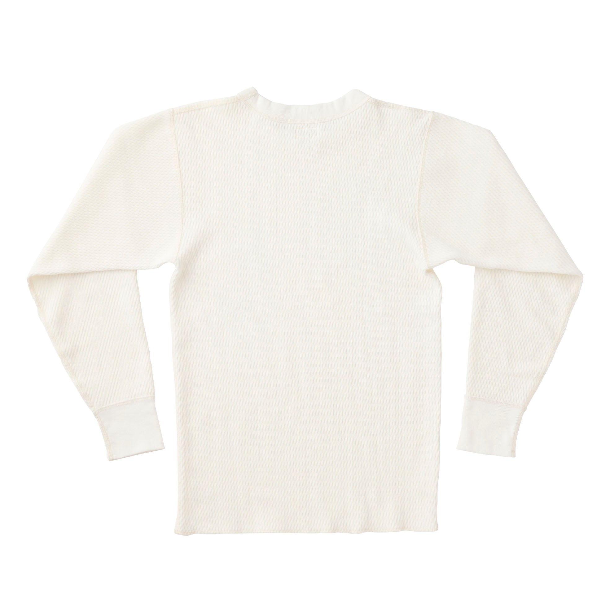 G&F Co.- THERMAL MESH SHIRTS _ OFF WHITE