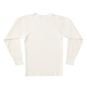 G&F Co.- THERMAL MESH SHIRTS _ OFF WHITE