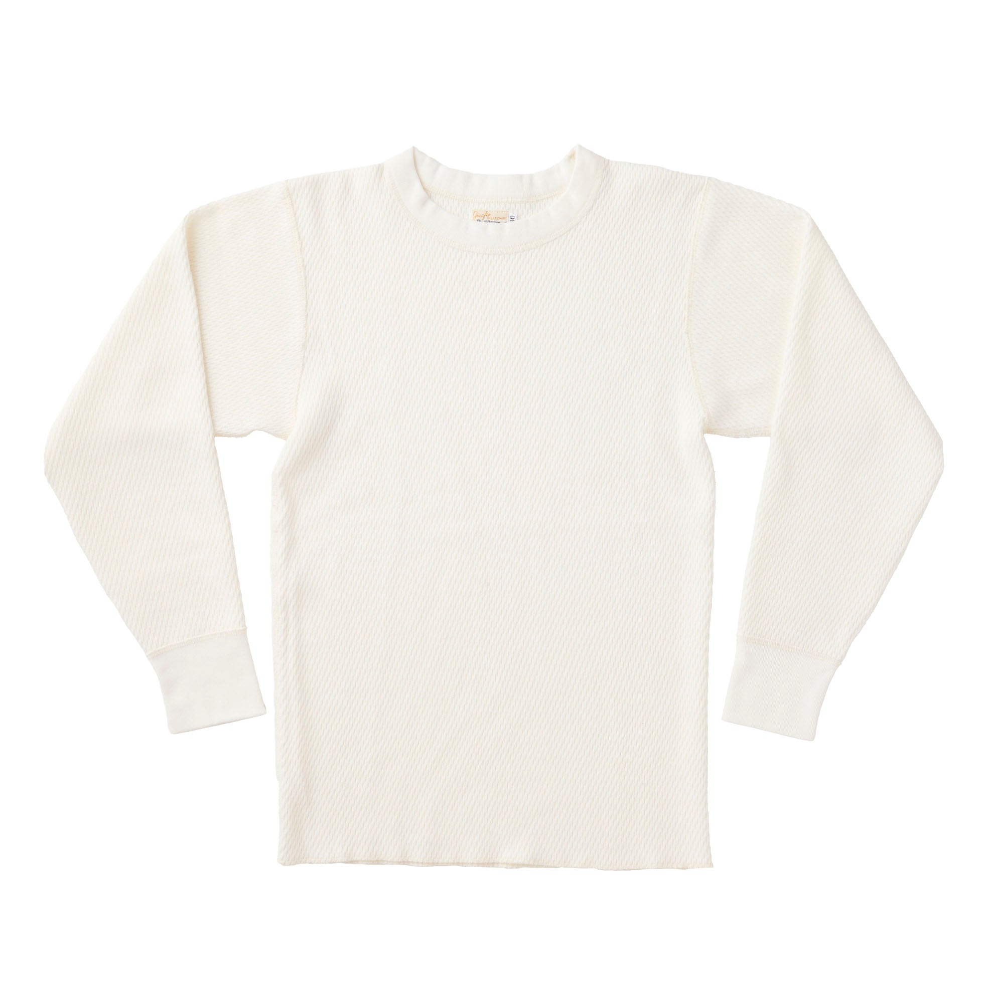 G&F Co.- THERMAL MESH SHIRTS _ OFF WHITE