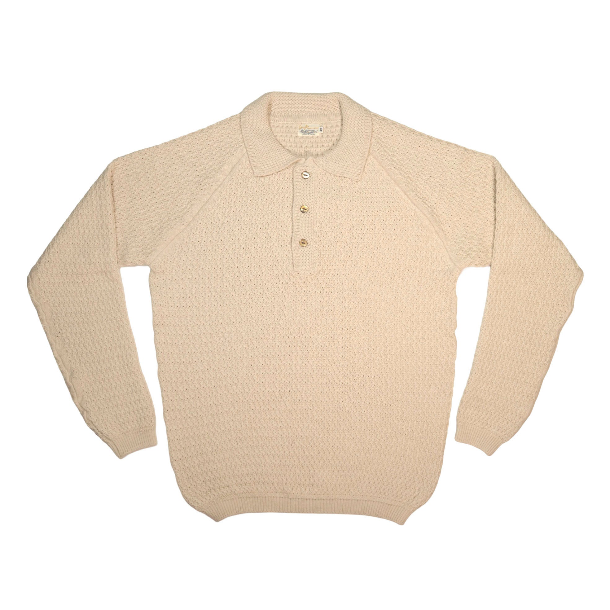 G&F Co. - KNIT POLO SHIRT _  IVORY
