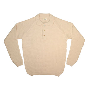 G&F Co. - KNIT POLO SHIRT _  IVORY