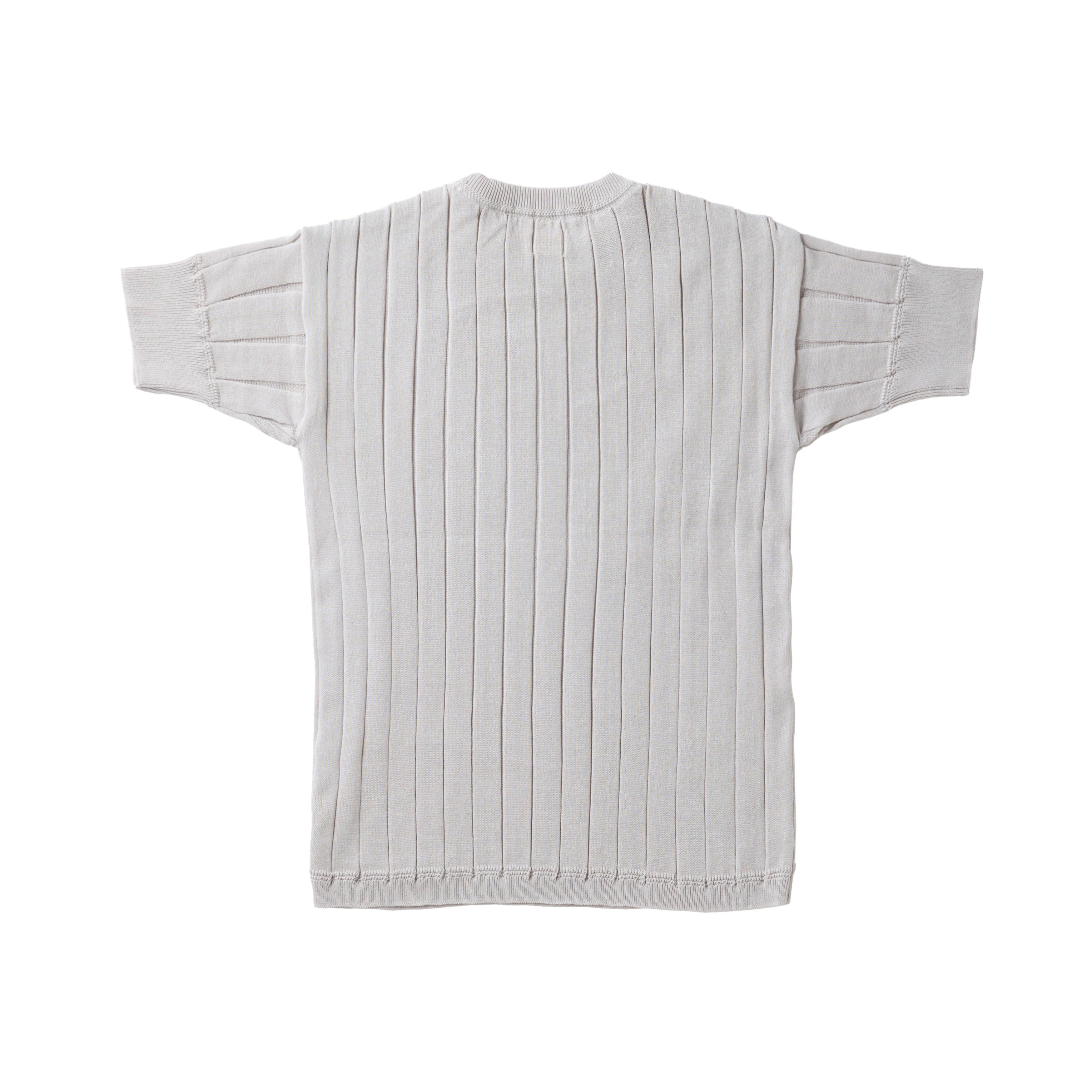 G&F Co. - RIB SUMMER SWEATER _ GRAY