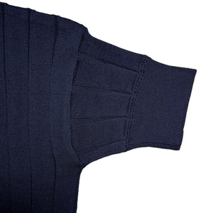 G&F Co. - RIB SUMMER SWEATER _ NAVY