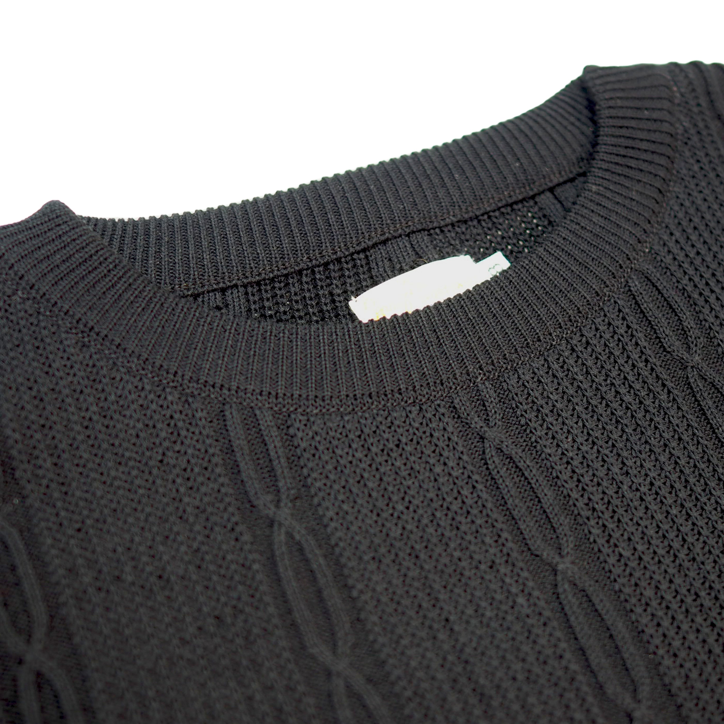 G&F Co. - ROPE SUMMER SWEATER _ BLACK