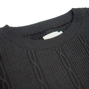 G&F Co. - ROPE SUMMER SWEATER _ BLACK