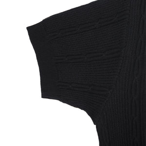 G&F Co. - ROPE SUMMER SWEATER _ BLACK