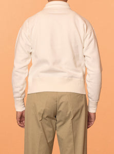 G&F Co.- HALFZIP SWEATSHIRTS _ WHITE