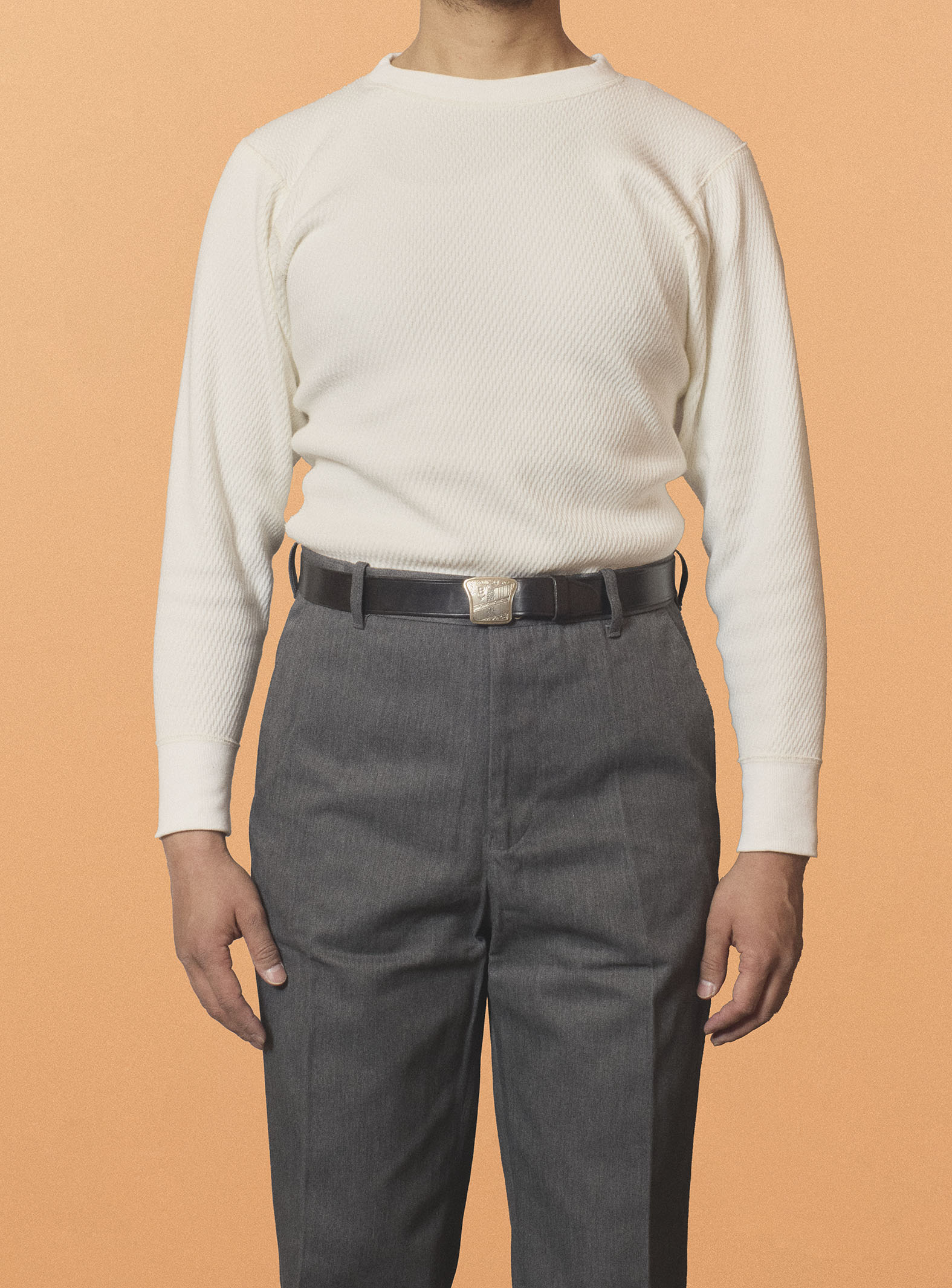 G&F Co.- THERMAL MESH SHIRTS _ RAW