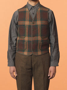 G&F Co.- WOOL VEST _ PLAID