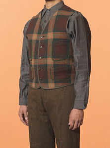 G&F Co.- WOOL VEST _ PLAID