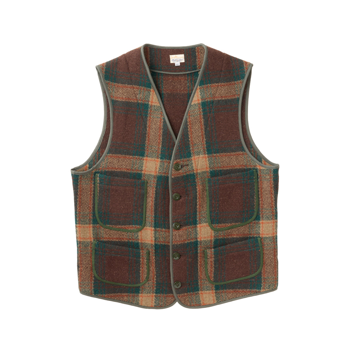 G&F Co.- WOOL VEST _ PLAID