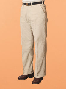 G&F Co.- CORDUROY TROUSERS _ OFF WHITE