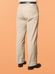 G&F Co.- CORDUROY TROUSERS _ OFF WHITE